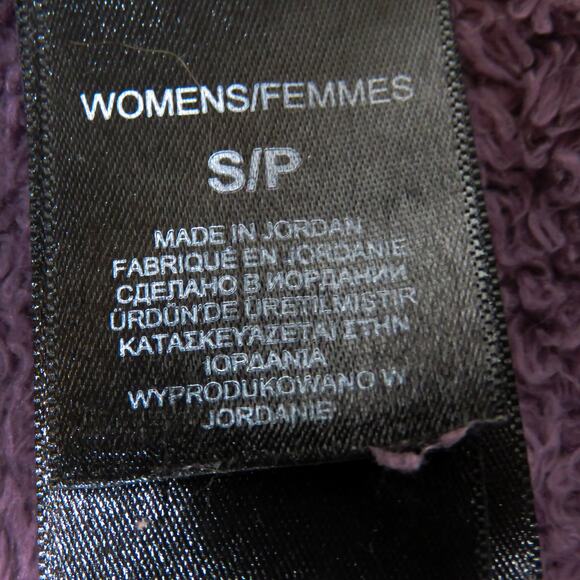 The North Face Women's Osito Fleece Jacket Midnight Mauve Small Purple Fuzzy - Picture 9 of 9